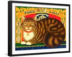 Muffin, the Covent Garden Cat, 1996-Frances Broomfield-Framed Giclee Print