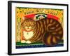 Muffin, the Covent Garden Cat, 1996-Frances Broomfield-Framed Giclee Print