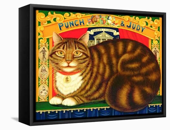 Muffin, the Covent Garden Cat, 1996-Frances Broomfield-Framed Stretched Canvas