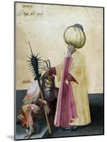 Mufti and Monster-Jacopo Ligozzi-Mounted Giclee Print