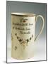 Mug Bearing the Inscription: a Present for Mr. Swan at Holfworth, from Newcastle, Ceramic-null-Mounted Giclee Print