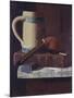 Mug, Pipe and Book-John Frederick Peto-Mounted Giclee Print