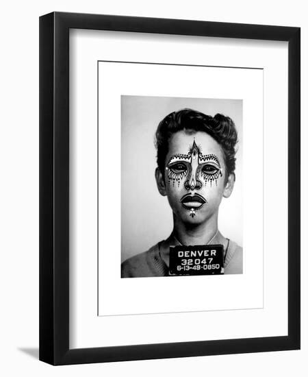 Mug Shot 5-KASHINK-Framed Art Print