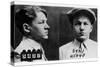 Mug Shots of Baby Face Nelson in the 1930s-null-Stretched Canvas