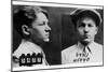 Mug Shots of Baby Face Nelson in the 1930s-null-Mounted Art Print