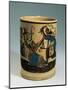 Mug with Satirical Scene of Sailors Arguing at the Harbour, Ca 1785-null-Mounted Giclee Print