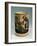 Mug with Satirical Scene of Sailors Arguing at the Harbour, Ca 1785-null-Framed Giclee Print