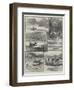 Mugger-Hunting on the Ana-Sagar Lake, Ajmere, India-null-Framed Premium Giclee Print