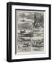 Mugger-Hunting on the Ana-Sagar Lake, Ajmere, India-null-Framed Premium Giclee Print