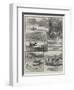 Mugger-Hunting on the Ana-Sagar Lake, Ajmere, India-null-Framed Premium Giclee Print