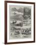 Mugger-Hunting on the Ana-Sagar Lake, Ajmere, India-null-Framed Giclee Print