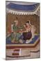 Mughal Prince Gives a Cup of Wine to a Woman-null-Mounted Art Print