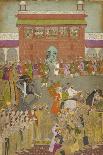 Meeting of Warriors, 1620-25-Mughal School-Giclee Print