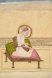 Idealized Portrait of the Mughal Empress Nur Jahan-Mughal School-Framed Giclee Print