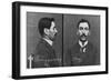 Mugshots of Vincenzo Perugia, Who Stole the Mona Lisa on August 21, 1911-null-Framed Art Print