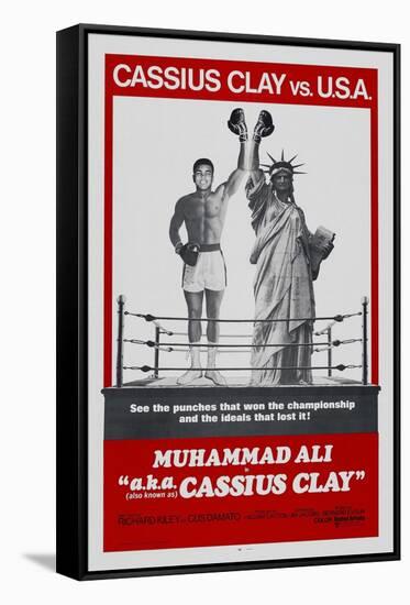 Muhammad Ali A.K.A. Cassius Clay-null-Framed Stretched Canvas