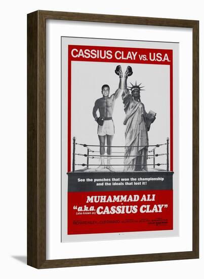 Muhammad Ali A.K.A. Cassius Clay-null-Framed Art Print