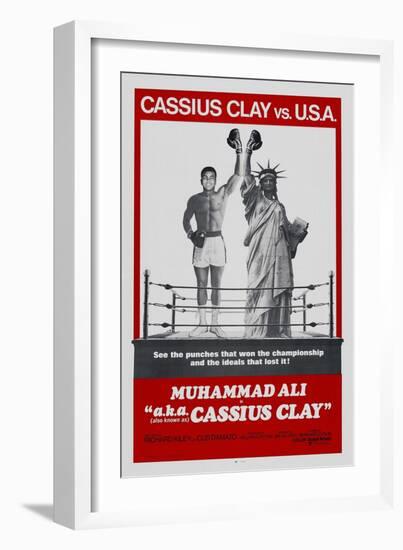 Muhammad Ali A.K.A. Cassius Clay-null-Framed Art Print