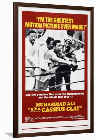 Muhammad Ali A.K.A. Cassius Clay-null-Framed Art Print