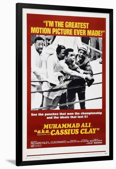 Muhammad Ali A.K.A. Cassius Clay-null-Framed Art Print