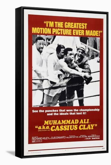 Muhammad Ali A.K.A. Cassius Clay-null-Framed Stretched Canvas