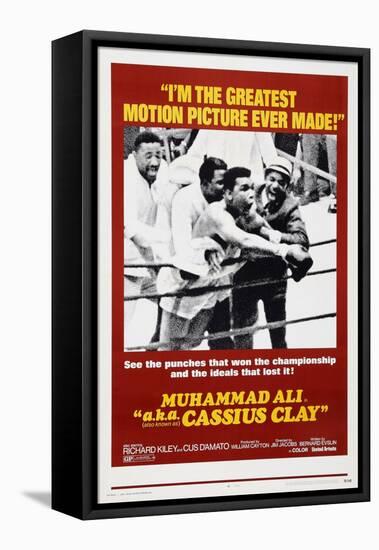 Muhammad Ali A.K.A. Cassius Clay-null-Framed Stretched Canvas