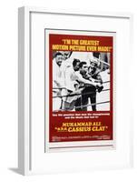 Muhammad Ali A.K.A. Cassius Clay-null-Framed Art Print