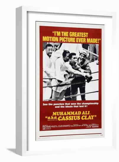 Muhammad Ali A.K.A. Cassius Clay-null-Framed Art Print