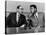 Muhammad Ali and Howard Cosell on WaBC Radio in 1965-null-Stretched Canvas