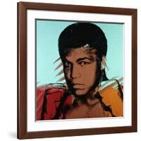 Muhammad Ali, c. 1977-Andy Warhol-Framed Giclee Print