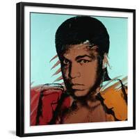 Muhammad Ali, c. 1977-Andy Warhol-Framed Giclee Print