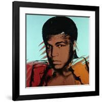 Muhammad Ali, c. 1977-Andy Warhol-Framed Giclee Print