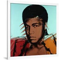 Muhammad Ali, c. 1977-Andy Warhol-Framed Giclee Print