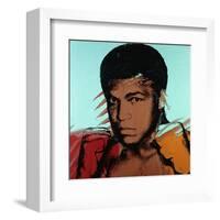 Muhammad Ali, c. 1977-Andy Warhol-Framed Art Print