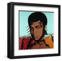 Muhammad Ali, c. 1977-Andy Warhol-Framed Giclee Print