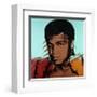 Muhammad Ali, c. 1977-Andy Warhol-Framed Giclee Print