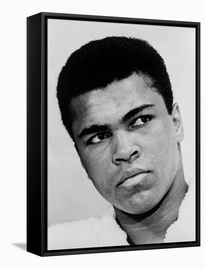 Muhammad Ali in 1967, the Year He Refused Induction into the U.S. Military-null-Framed Stretched Canvas