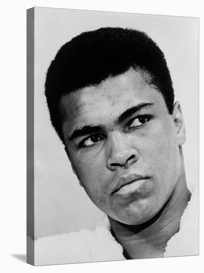 Muhammad Ali in 1967, the Year He Refused Induction into the U.S. Military-null-Stretched Canvas