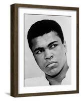 Muhammad Ali in 1967, the Year He Refused Induction into the U.S. Military-null-Framed Photo