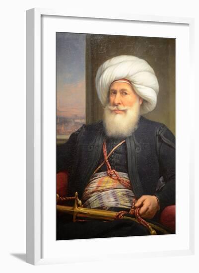 Muhammad Ali of Egypt (1769-1849) by Auguste Couder 1840-Chris Hellier-Framed Photographic Print