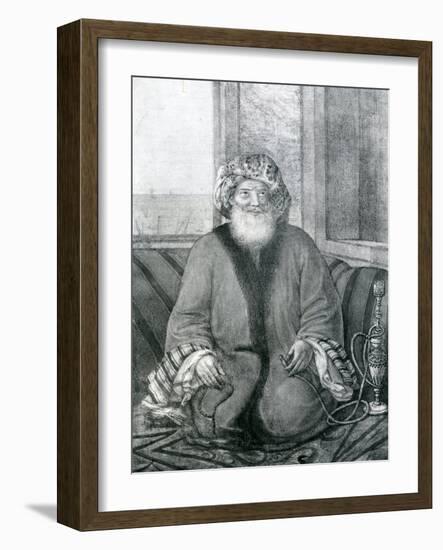 Muhammad Ali Pasha of Egypt (1769-1849), 1818-Comte de Forbin-Framed Giclee Print