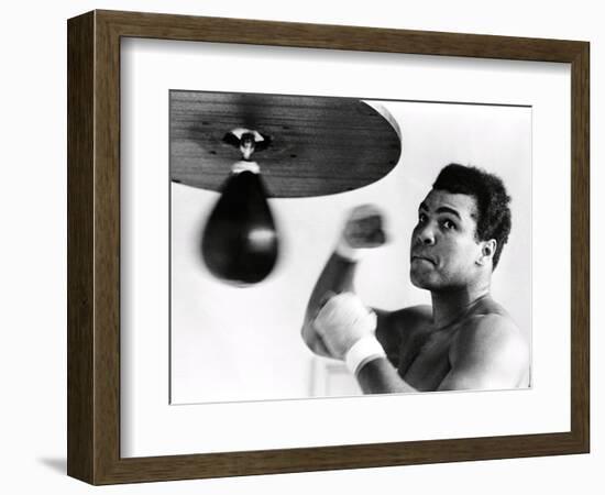 Muhammad Ali, The Greatest-Science Source-Framed Giclee Print