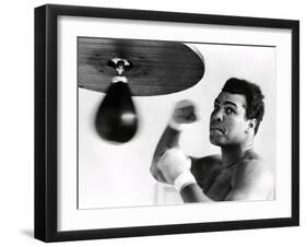 Muhammad Ali, The Greatest-Science Source-Framed Giclee Print