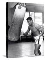 Muhammad Ali Training at the 5th Street Gym, Miami Beach, 27 September 1965-null-Stretched Canvas