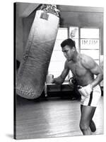 Muhammad Ali Training at the 5th Street Gym, Miami Beach, 27 September 1965-null-Stretched Canvas