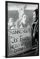 Muhammad Ali vs. Joe Frazier - Window Taunt-null-Lamina Framed Poster