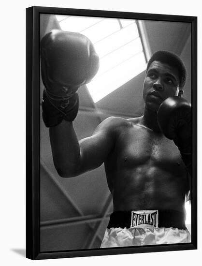 Muhammad Ali- White City, London 18Th May 1966-null-Framed Poster