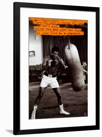 Muhammad Ali-null-Framed Poster