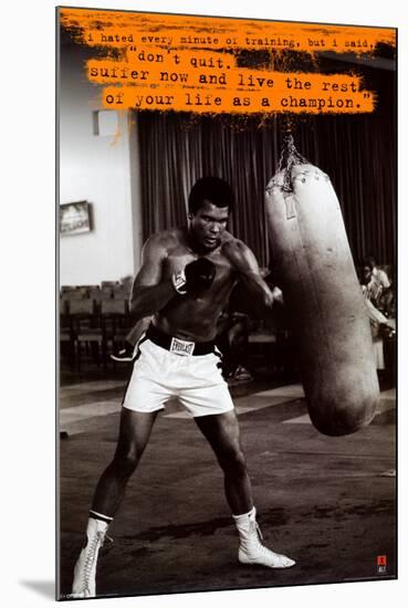 Muhammad Ali-null-Mounted Poster