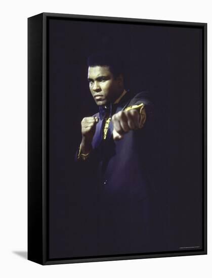 Muhammad Ali-John Shearer-Framed Stretched Canvas